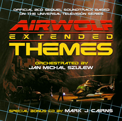  Airwolf Extended Themes 20pp Cover souvenir booklet